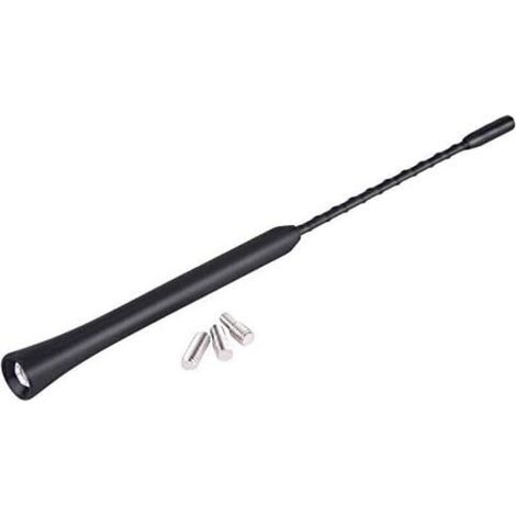 Antenne Radio FM Universelle 9 Pouces Anti-Bruit Remplacement Voiture avec Vis (1/4)