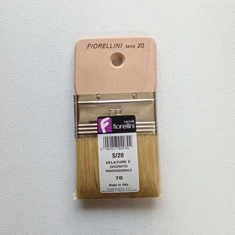Fiorellini serie 20 da 70x9mm spalter pennello piatto per pittura decorativa