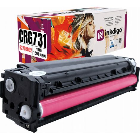 Inkdigo Toner CRG731M kompatibel mit Canon ColorImageClassLBP-7110cw TÜV-zertifiziert (1/5)