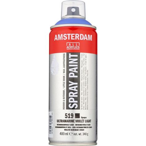 Bombe de peinture Amsterdam 400 ml outremer violet clair