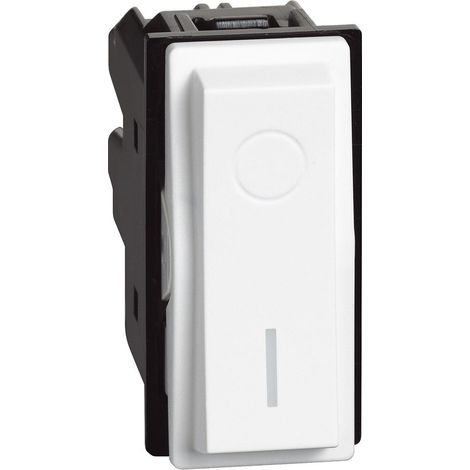 Bipolaire interrupteur Bticino Living Now 2P 16A couleur Blanc KW4002