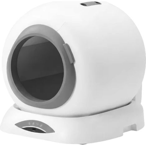 Katzenstreu Box, Automatische Reinigung, App Steuerung, weiß (1/2)