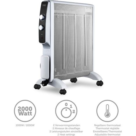 Elektrischer Heizkörper Trebs 99400 2000W mikathermisch