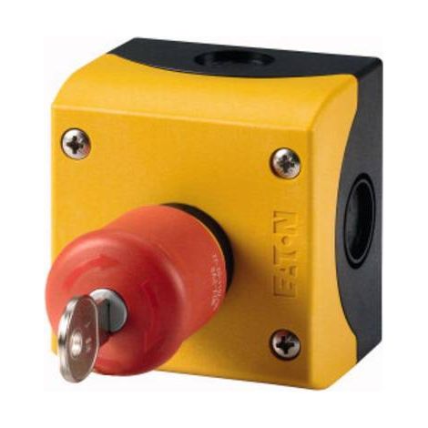 MOELLER PILZDRUCKTASTE M22-PVS/KC11/IY EATON (MOELLER) 216523 (1/2)