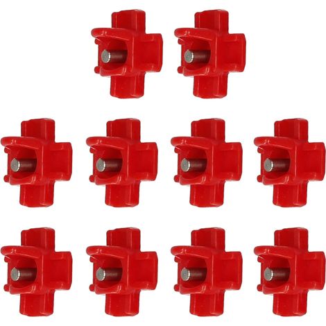 10 PCS Horizontal Side Mount Automatic Poultry Water Chicken Water Nipples for Chicken Quail or Duck (1/5)