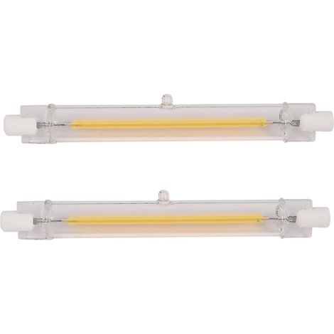 2x Dimmable R7s Led Cob 10w 118mm Led Light-warm White Light 220v (1/5)