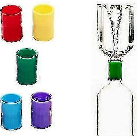Lot de 5 connecteurs Vortex pour fontaine Tornado, connexion pour une seule bouteille (1/5)