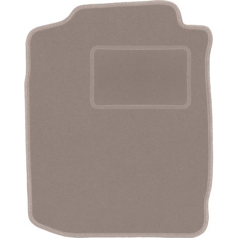 Fahrermatte aus Velours für: Toyota Corolla E11 Schrägheck (1997–2001), beige