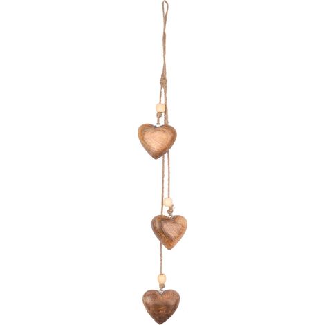 Romantischer Herzanhänger als Heimdekoration, Wandaccessoire, ideales Geschenk für Valentinstag und Jubiläen