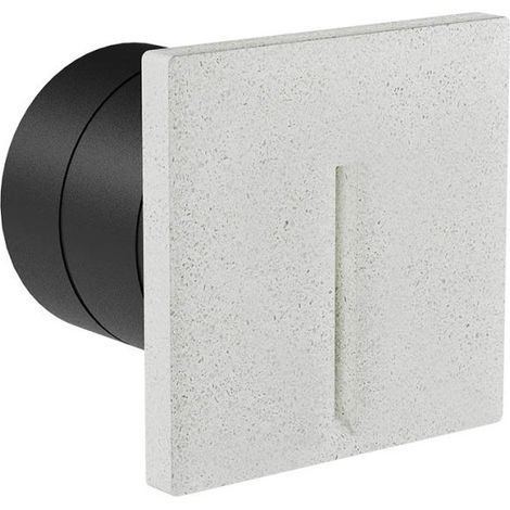 Segnapasso led redo group bast 91191 91192 ip65 cemento, colore avorio (1/5)