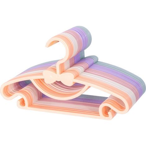 Cintres Bebe, Cintres Vêtements pour Enfants en Plastique de Stockage Cintres pour la Longueur de durables 30 pièces 29.5 cm (1/5)
