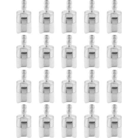 20 Pièces Filtres à Carburant pour Tondeuse 3/16 Pouces Compatible avec Modèles 13120519831 13120530830- (1/5)
