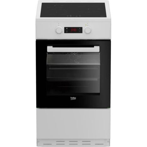 Cuisiniere induction - BEKO - FSM58301WC - 3 feux - 0,92 kwh/cycle - 50cm