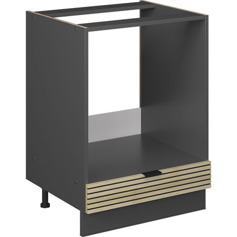 Küchenschränke  Fame-Line, Eiche Paneel, 60 cm ohne Arbeitsplatte, Vicco