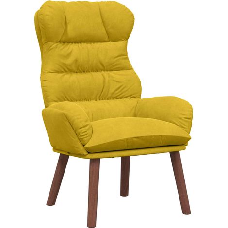 Maison Exclusive - Sessel Gelb 69 x 74 x 93 cm Samt (1/5)
