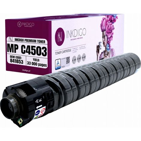 Tóner Inkdigo 841853 compatible con Ricoh Aficio MPC4503asp y MPC5503asp (certificado TÜV). (1/5)