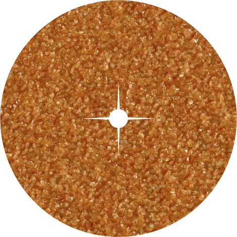 Wolfcraft Schleifblätter Korund K40 Ø 125 mm 10 Stück für Bohrmaschinenaufsätze (1/3)