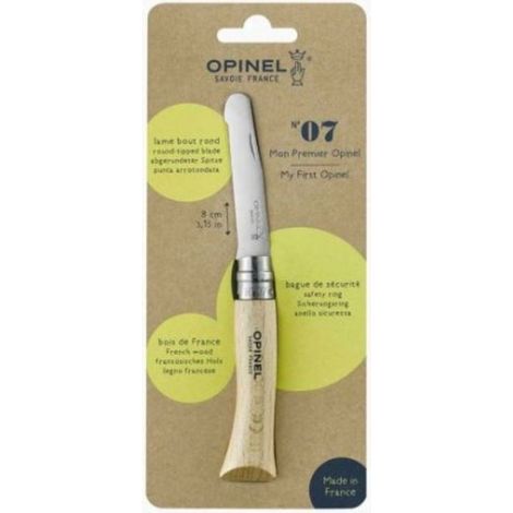 Opinel - Couteau Mon premier Opinel N°7 à bout rond
