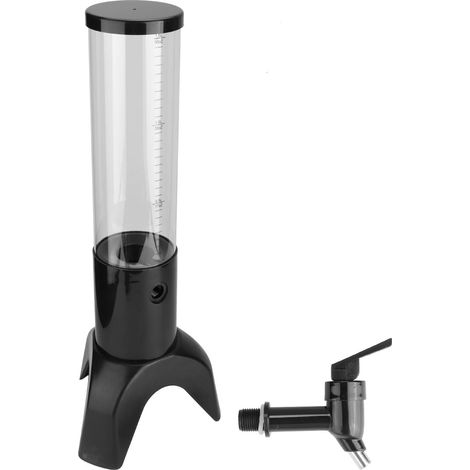 Tour à bière transparente à trois pieds, distributeur de boissons, pour fêtes, accessoires de Bar à domicile, 1,5 l