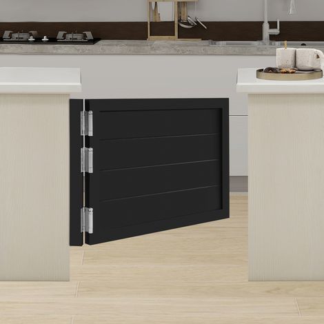 【Maison connectée】porte battante Porte battante intérieure en bois massif, porte battante de café, porte simple, fermeture automatique, porte de séparation de cuisine Porte demi - taille ( Size : WxH: (1/5)