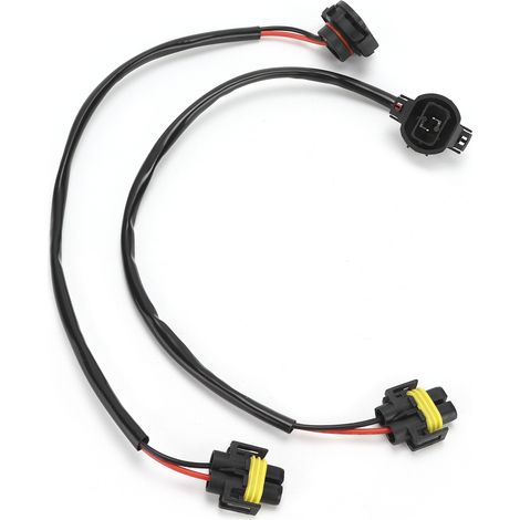 H16 5202 Stecker auf H11 Buchse Adapter für Ersatznebelscheinwerfer für Wrangler JK JL (1/5)