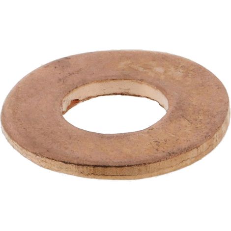 Rondelle plate, M3, Cuivre, 3-3.3mm x 6.7-7mm ( Prix pour Sachet de 250 )