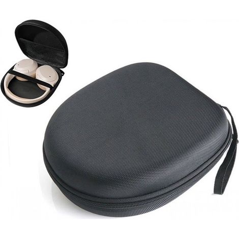 Étui de protection rigide pour casque on-ear et over-ear, étui de transport imperméable et résistant aux chocs, compatible avec la plupart des marques, casques Bluetooth, haute fidélité, filaires et d (1/5)