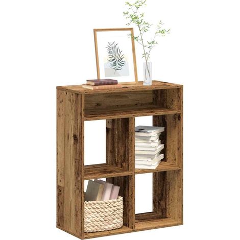 Bücherregal Altholz-Optik 66x31x80 cm Holzwerkstoff