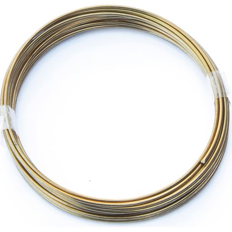 Filo di ottone cotto Ø 1,5 mm. 4,5 mt.