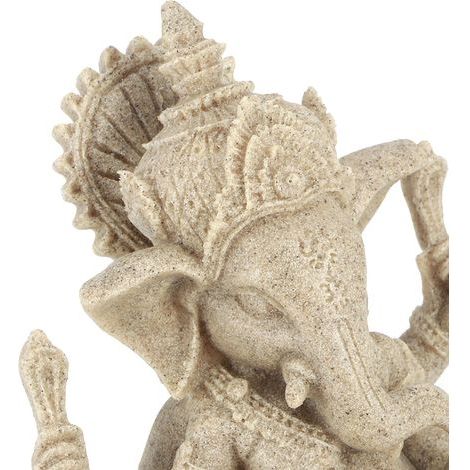 Resin Ganesh Statue, Indian Style, Buddha Elephant Sculpture, Feng Shui Decor, Home Craft (1/5)