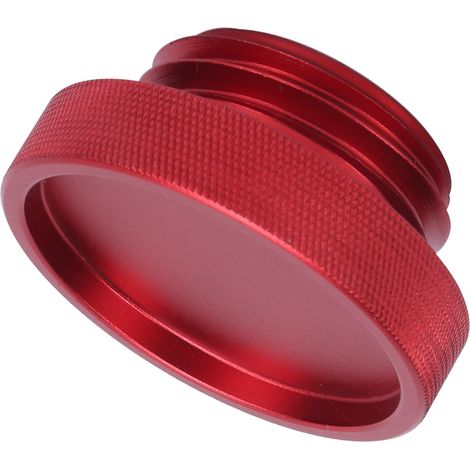 Runder Tankdeckel aus Aluminium für Subaru Outback XT 2005-2013, rotes Autoteil, kompatibler Ersatz.