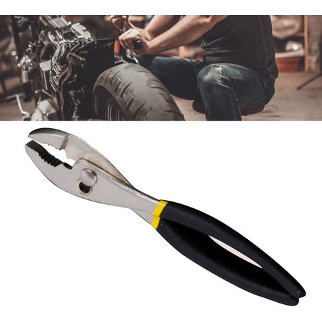 Handzange mit 8 Zoll langem Gummigriff, Kopf aus Chrom-Vanadium-Stahl, Gleitgelenkzange für Heimwerkerarbeiten (1/5)