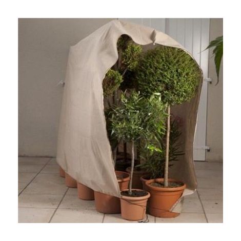 Housse d'hivernage pour plantes 120 x 180 cm (1/3)