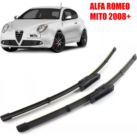 KIT 2 SPAZZOLE TERGICRISTALLO ANT PER ALFA ROMEO MITO DAL 2008+ 380MM+650MM (1/5)