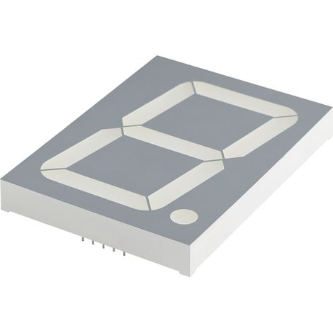 Kingbright 7-Segment-Anzeige Rot  101.2 mm 7.4 V Ziffernanzahl: 1 SA40-19SURKWA