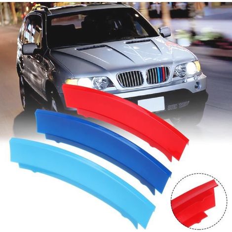 3PCS Clips de Couverture Grille Calandre Pour BMW X5 E53 2000-2006 (1/4)