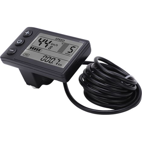 Écran LCD S866 pour vélo électrique, compteur 24 V, 36 V et 48 V, panneau de commande pour scooter électrique avec connecteur SM (1/5)