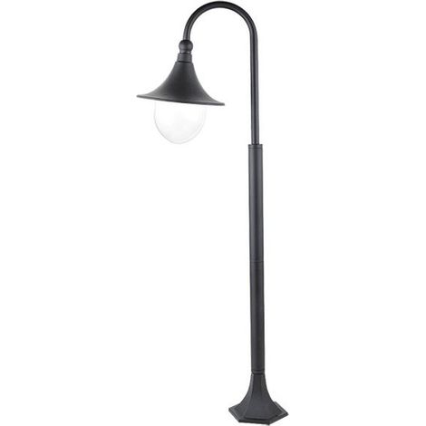 Klassische Wegeleuchte Garten IP44 Schwarz