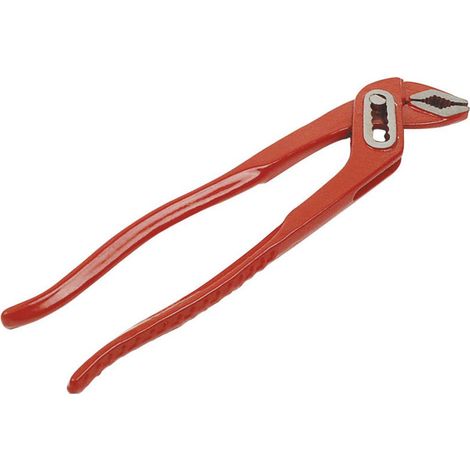 Pinza multipresa Brüder Mannesmann M 1072-PROFI rossa 250 mm