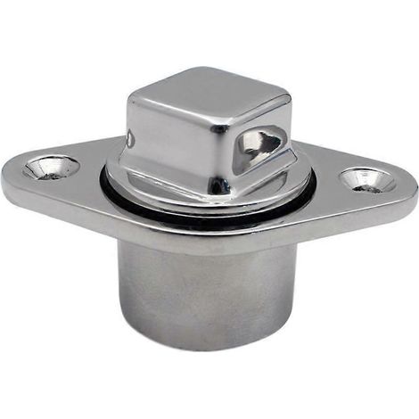 Bouchon de vidange marine en acier inoxydable pour bateau, prise de fond de coque et tableau arrière, drain étanche pour embarcation. (1/4)
