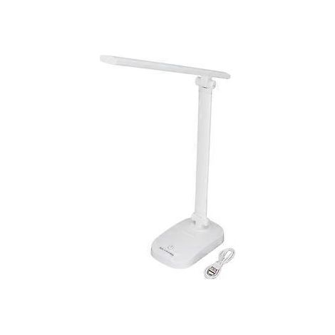 LED-Tischleuchte mit Augenschutz, faltbar, 3 Farben, USB-aufladbar, für Tisch, Werkbank, Nähtisch