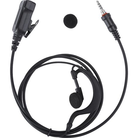 G-Haken-Ohrhörer für ICOM IC-M33, M25 und M34 Funkgeräte, monauraler Funk-Ohrhörer (1/5)