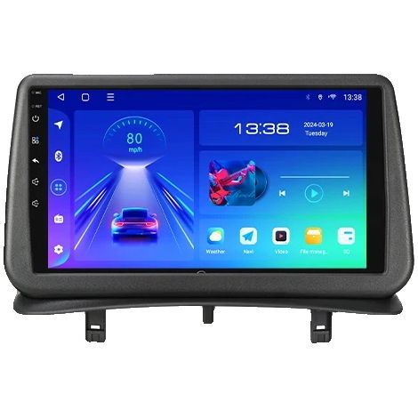 Lecteur multimédia de voiture, écran tactile, compatibilité smartphone, compatible avec Renault Clio 3 2005-2014 sans fil, G5 4G 64G (1/2)