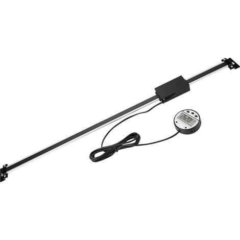 Kit d'affichage LCD avec échelle linéaire numérique précise 0-600 mm pour fraiseuses et tours (1/5)