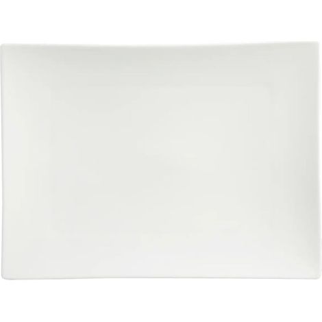 Lot de 6 Assiettes Plates "Tokyo" 28cm Blanc (1/2)