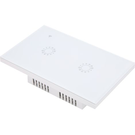 Interrupteur Tactile Connecté WiFi 95‑240VAC, Contrôle à Distance par Application, Compatible US AU