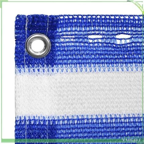 Écran de balcon - FAFEICY - 310889 - 90 x 400 cm - Bleu et blanc - 160 g/m² (1/4)