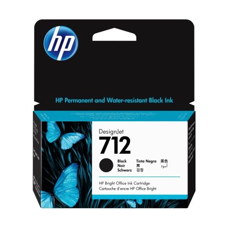 Cartuccia d'inchiostro HP 712 (3ED70A), nera (1/3)