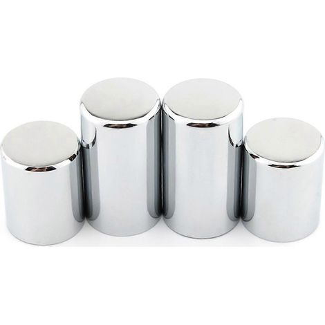 Motorrad-Docking-Hardware-Magnetabdeckungsset für Harley-Silber (1/5)