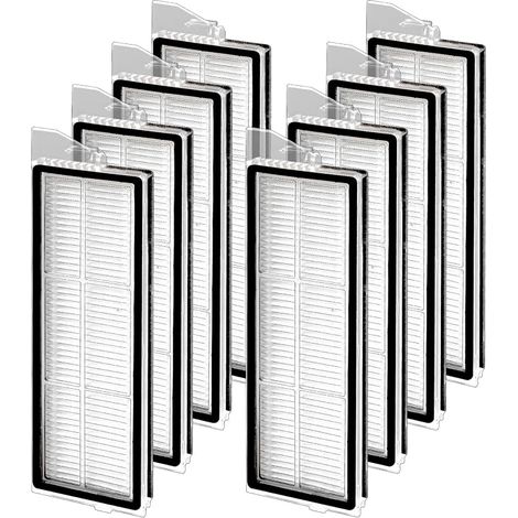 (8 pièces) S8 Max Ultra Filtres HEPA de rechange pour Roborock S8 MaxV Ultra, S8 Max Ultra aspirateur robot, pièces détachées, kit d'accessoires, filtres verticaux, filtre traîneau (1/5)